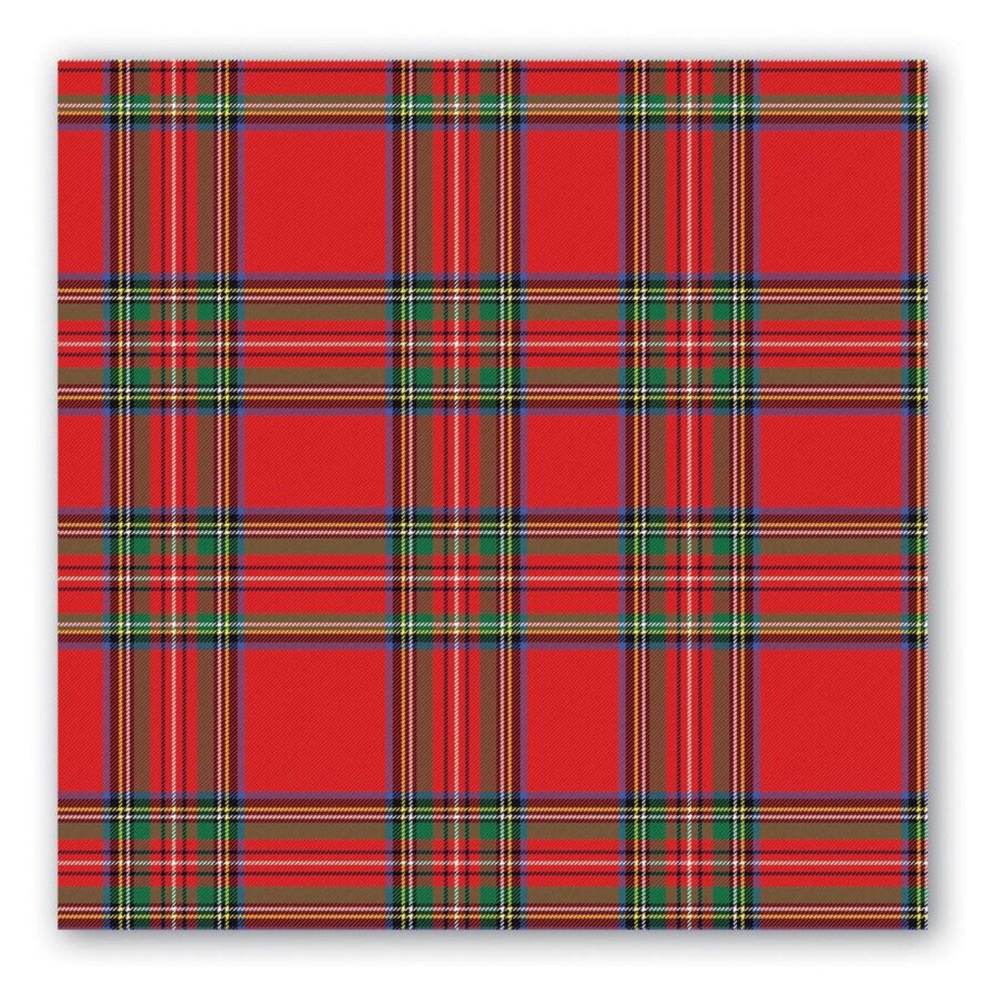 Tartan Cocktail Napkins