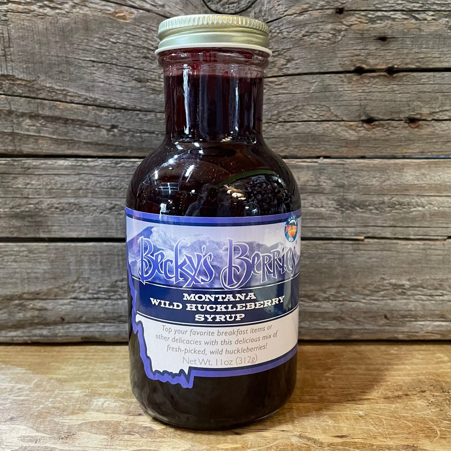 Montana Wild Huckleberry Syrup