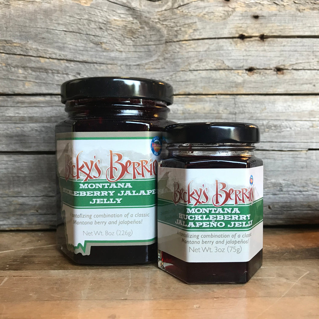 Montana Huckleberry Jalapeño Jelly