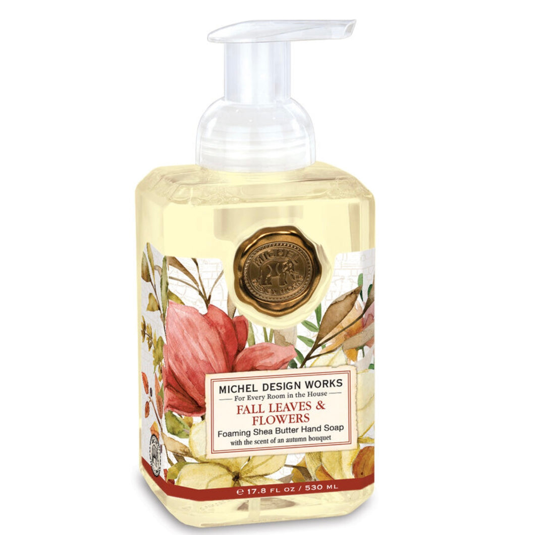 Fall Leaves & Flowers Foaming Hand Soap