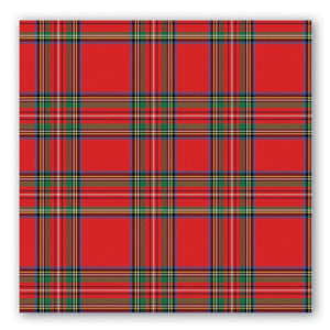 Tartan Cocktail Napkins