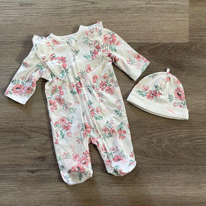Floral 2- Way Zip Sleep & Play