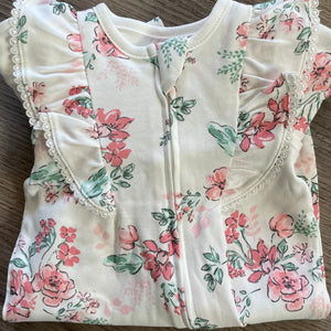 Floral 2- Way Zip Sleep & Play