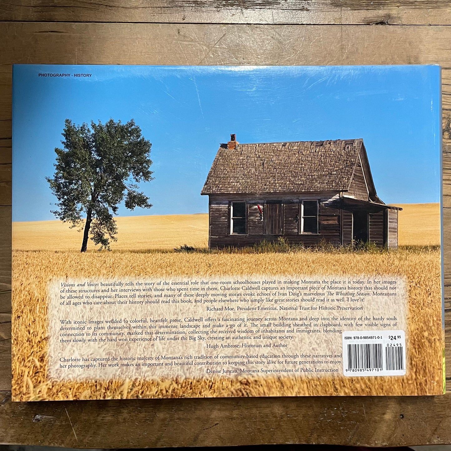 Visions And Voices: Montana One-Room Schoolhouses by Charlotte Caldwell