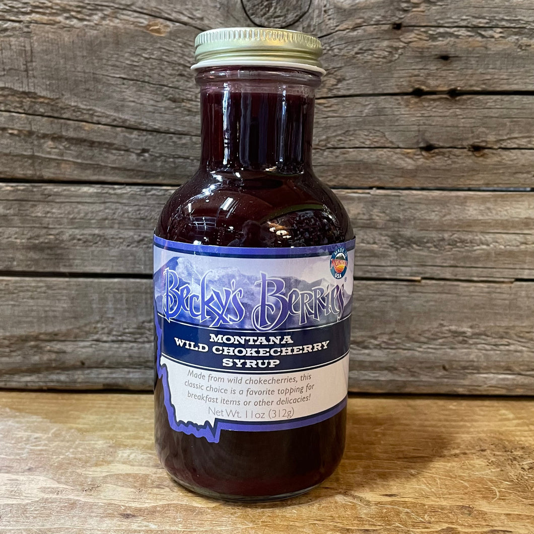 Montana Wild Chokecherry Syrup